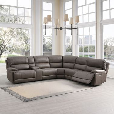 Kantu Motion Sectional Sofa In Brown