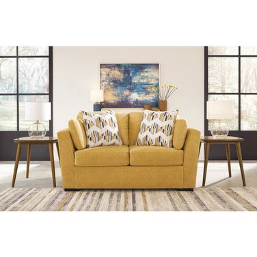 Keerwick Loveseat In Sunflower