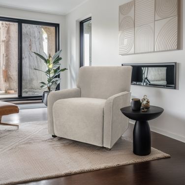 Kennedy Recliner In Beige
