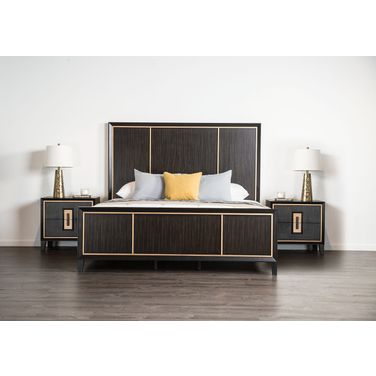 Kenyada Queen Bed In Espresso