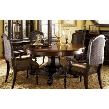 Kingstown Cassis Bonaire Round Extendable Dining Room Set