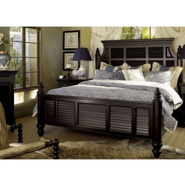 Kingstown Rich Tamarind Malabar Panel Bedroom Set
