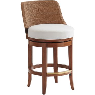 Palm Desert Kipton Swivel Counter Stool In Sonoran