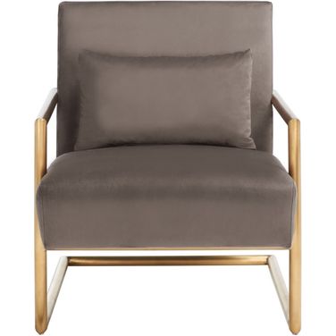 Konomi Arm Chair in Dark Taupe