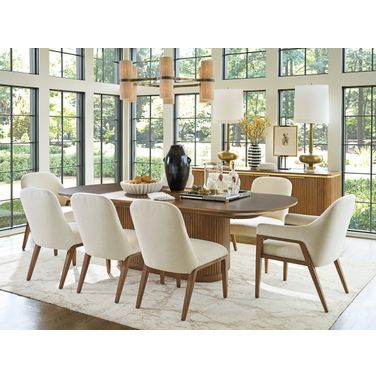 La Costa Palomar Rectangular Dining Room Set In Brown