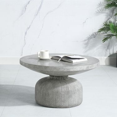 Laddie Coffee Table In Weathered Gray