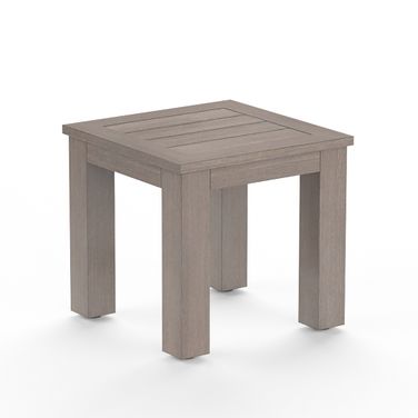 Laguna End Table in Driftwood