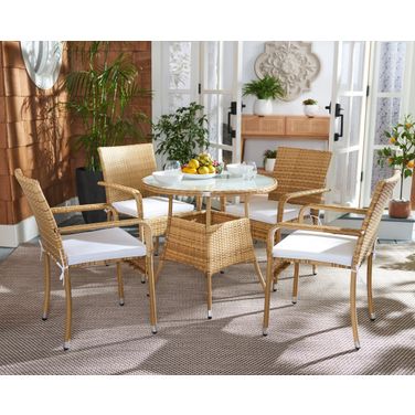 Laina Bistro Set in White