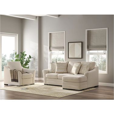 Lango Sofa Chaise and Chair In Jute