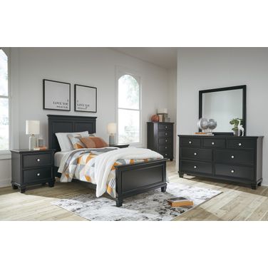 Lanolee Youth Bedroom Set In Black
