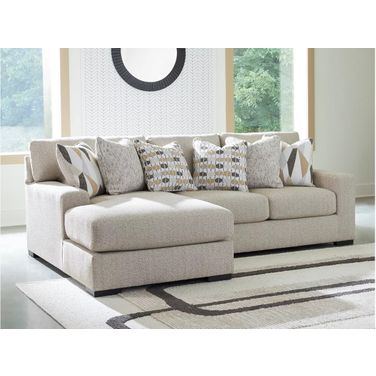 Laurelgrove 2-Piece LAF Sectional Sofa Chaise In Pebble