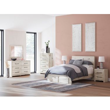Lawroy Youth Panel Bedroom Set In Light Natural