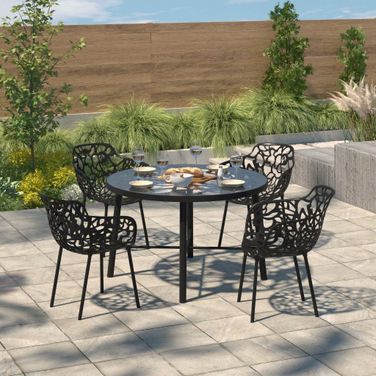 LeisureMod Devon Brown Arm Chair