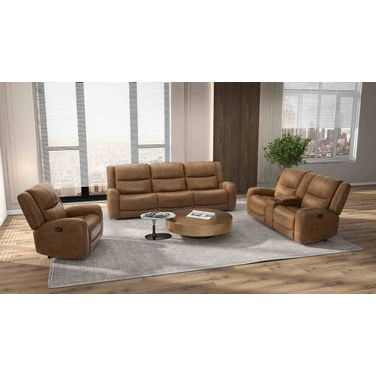 Leolinus Living Room Set In Brown