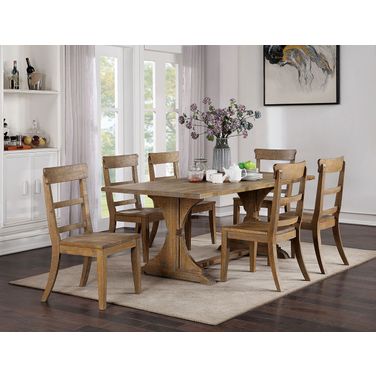 Leonidas Dining Table In Natural Tone