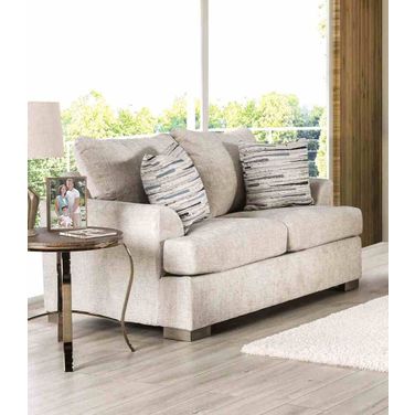 Leytonstone Loveseat In Cream