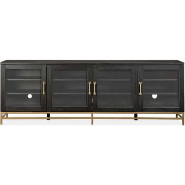 Lindon Dark Large Console In Coffee Bean