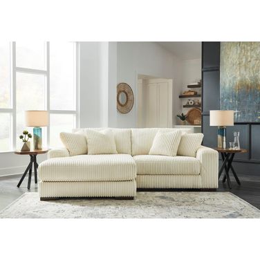 Lindyn 2-Piece LAF Chaise Sectional In Ivory