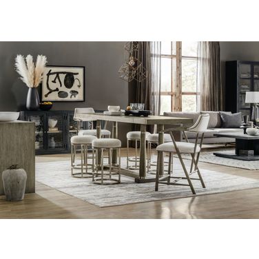 Linville Falls Medium Wood Norwood Adjustable Friendship Dining Room Set