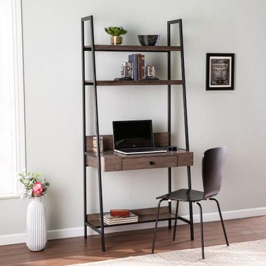 Lizvan Industrial Ladder Desk With Storage