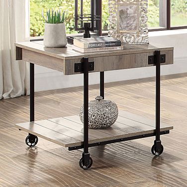 Lobb End Table In Natural Tone