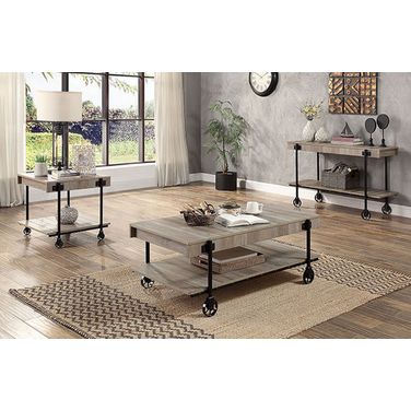 Lobb Occasional Table Set In Natural Tone