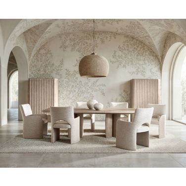 Loggia Dining Room Set In Brown