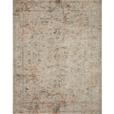 Loloi Axel 5' x 7'8" Rug In Silver And Spice