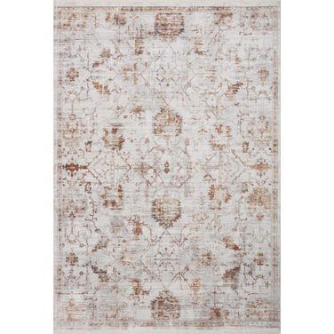 Loloi Bonney Rug In Silver And Sunset BONYBNY-04SISS7AA2