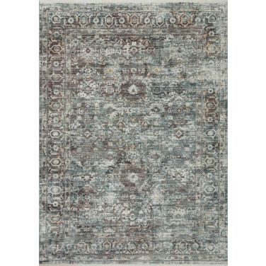 Loloi Bonney 11'6" x 15'5" Rug In Slate And Teal