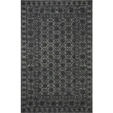 Loloi Cecelia 11'6" x 15' Rug In Smoke And Dark Grey