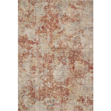 Loloi Gaia 11'6" x 15'5" Rug In Taupe And Brick