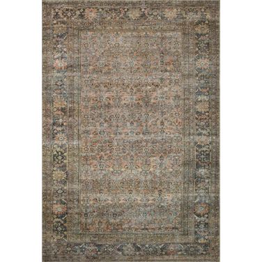 Loloi II Adrian Terracotta and Multi 8'-6" x 11'-6" Area Rug
