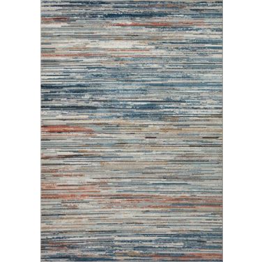 Loloi II Bianca Pebble and Multi 11'-6" x 15' Area Rug