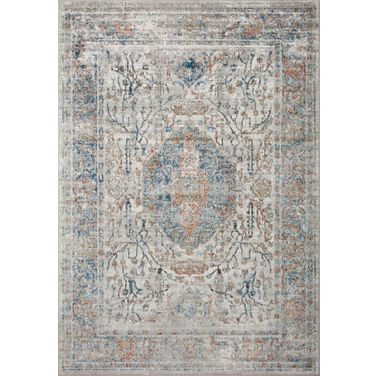 Loloi II Bianca Stone and Multi 11'-6" x 15' Area Rug