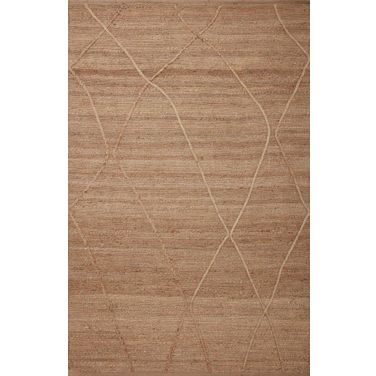 Loloi II Bodhi Natural 5'0" x 7'6" Area Rug