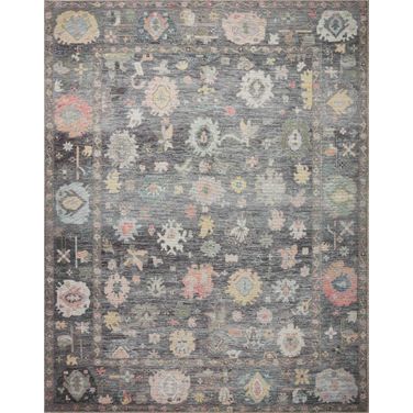 Loloi II Elysium Charcoal and Multi 8'-6" x 11'-6" Area Rug