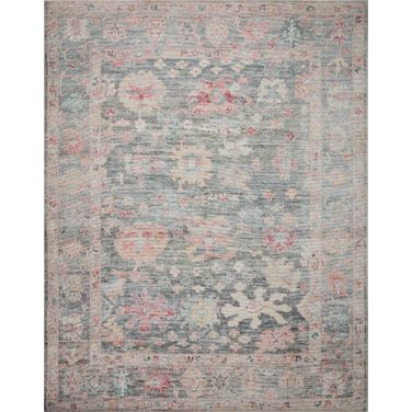 Loloi II Elysium Graphite and Multi 8'-6" x 11'-6" Area Rug