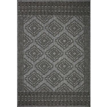 Loloi II Rainier Grey and Charcoal 11'-6" x 15' Area Rug