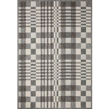 Loloi II Rainier Ivory and Pebble 11'-6" x 15' Area Rug