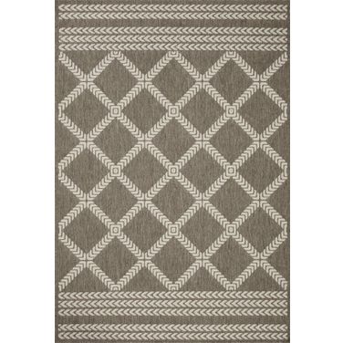 Loloi II Rainier Natural and Ivory 11'-6" x 15' Area Rug RANERAI-05NAIVB6F0