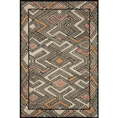Loloi Nala 1'6" x 1'6" Rug In Ivory And Multi