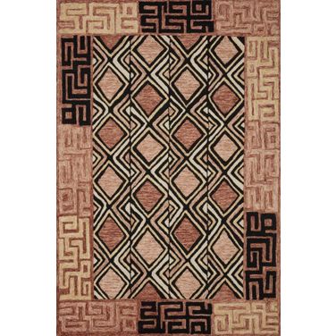 Loloi Nala Rug In Rose And Black NALANAL-06ROBL500R