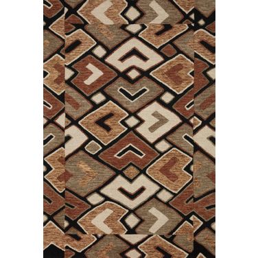 Loloi Nala 1'6" x 1'6" Rug In Sage And Bark