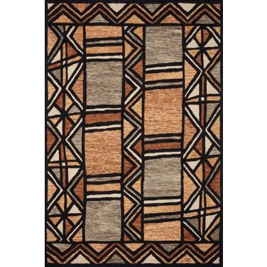 Loloi Nala Rug In Walnut And Multi NALANAL-07WAML500R