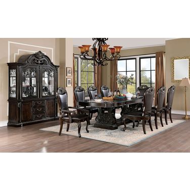 Lombardy Dining Table In Walnut