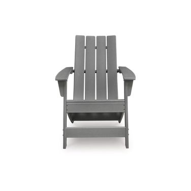 Lone View Bay Adirondack Chair In Gray
