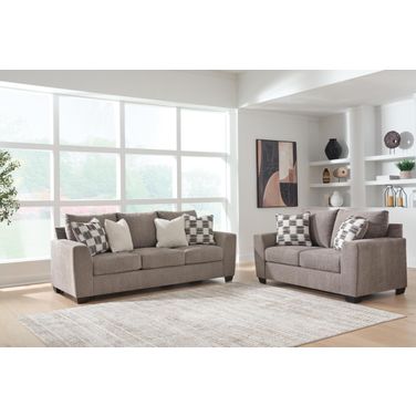 Loreo Living Room Set In Truffle
