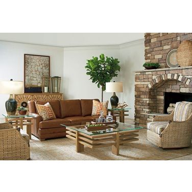 Los Altos Newcastle Calcutta Square Occasional Table Set