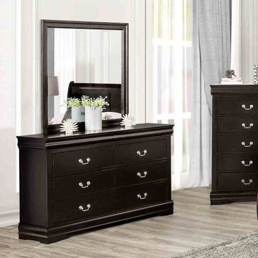 Louis Philippe Dresser In Dark Cherry